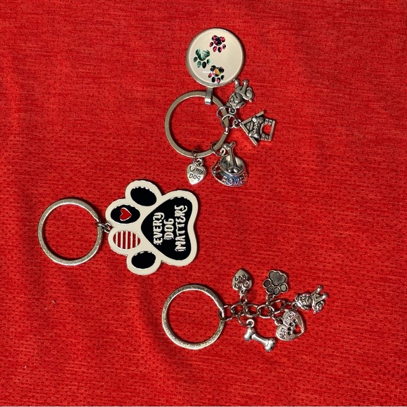 CHOICE OF DOG LOVER KEYCHAIN - 2 STYLE CHOICES - Picture 4 of 4